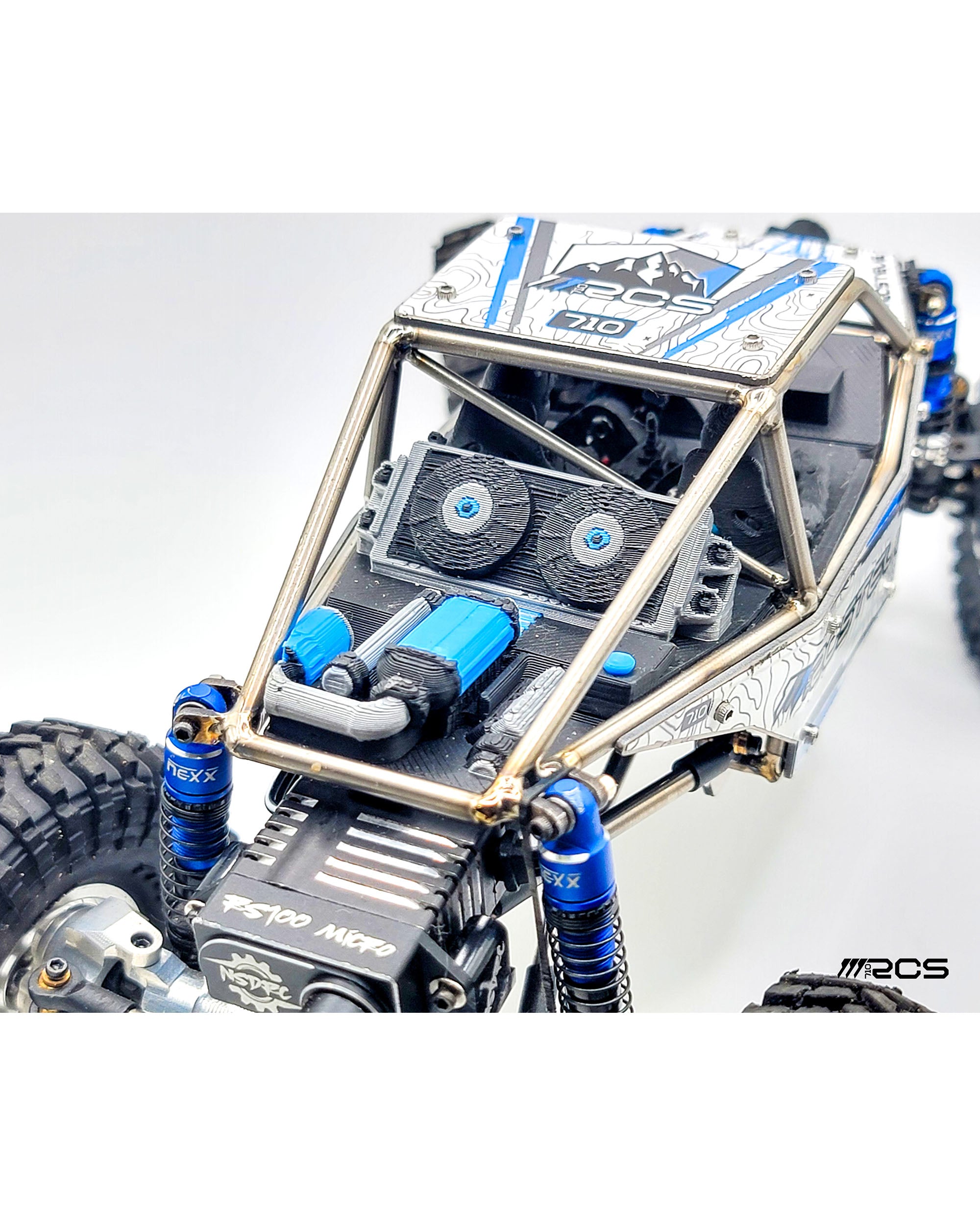 RCS Mini MB1 Scale Engine Bay