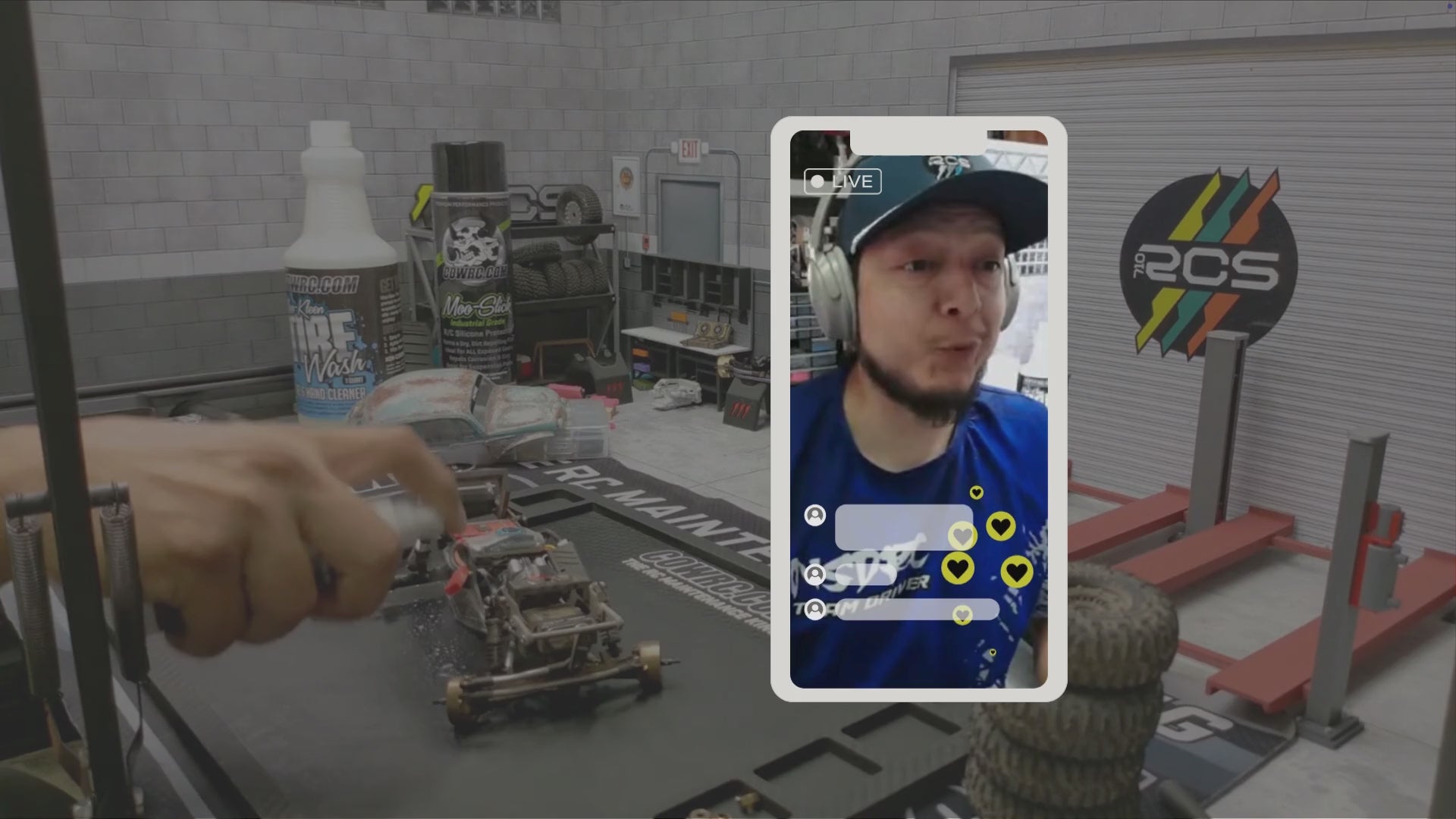 RCSTEVE product video showcasing precision RC crawler parts and performance upgrades including titanium links and chassis builds designed for strength and control. Close-up video of RCSTEVE titanium link installation on an RC crawler, highlighting premium materials, detailed craftsmanship, and smooth suspension movement.